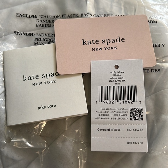Kate Spade Kristi Medium Flap Backpack - Picture 12 of 12